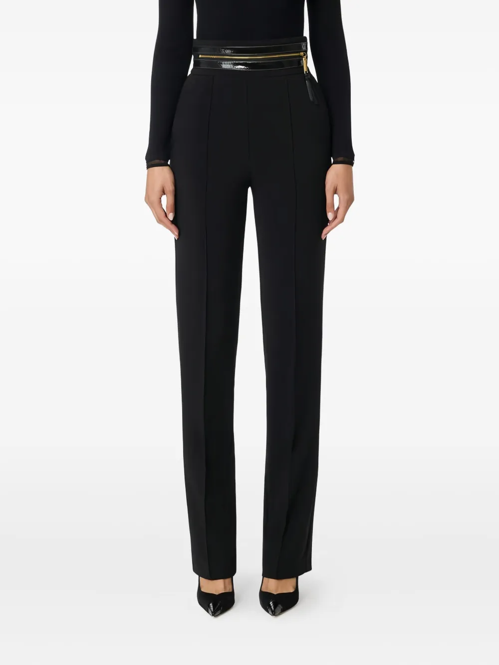 Elisabetta Franchi high-waisted trousers | High Waisted Pants | Image 2