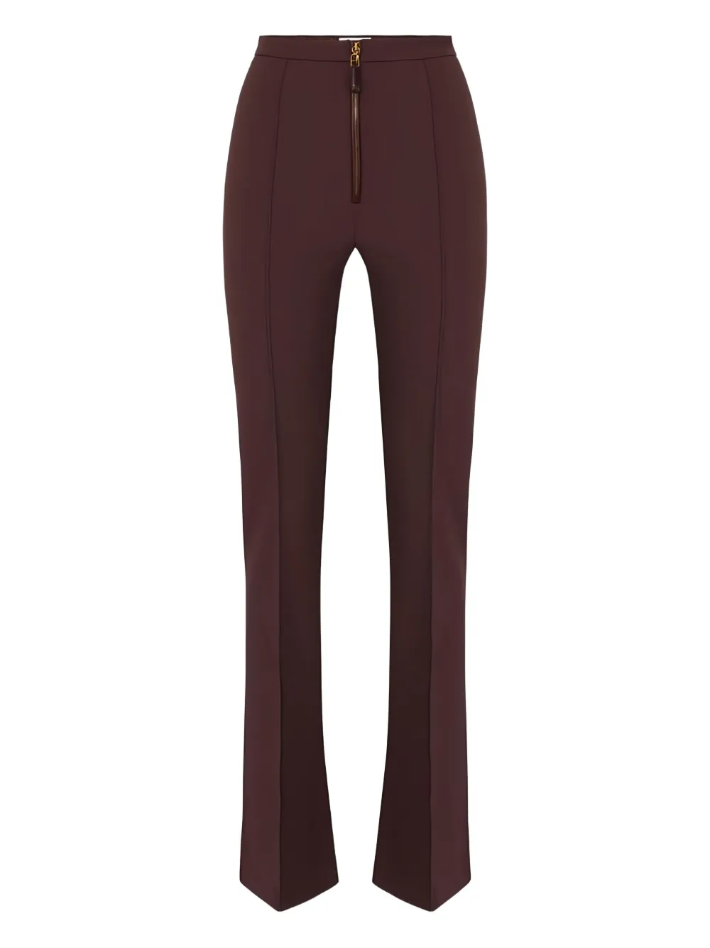 Elisabetta Franchi flared trousers | Brown | Image 1