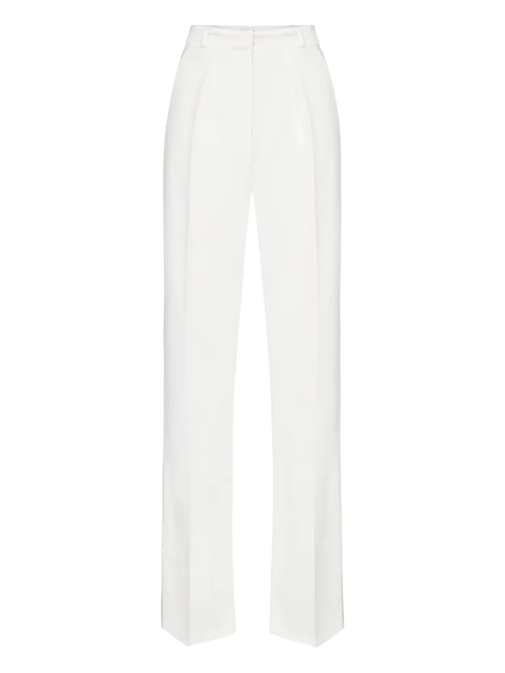Elisabetta Franchi Tuxedo-detail Trousers In White