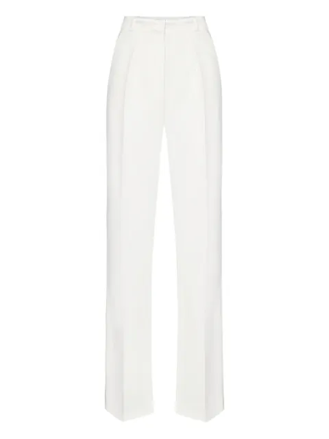 Elisabetta Franchi pantalones con detalle de esmoquin