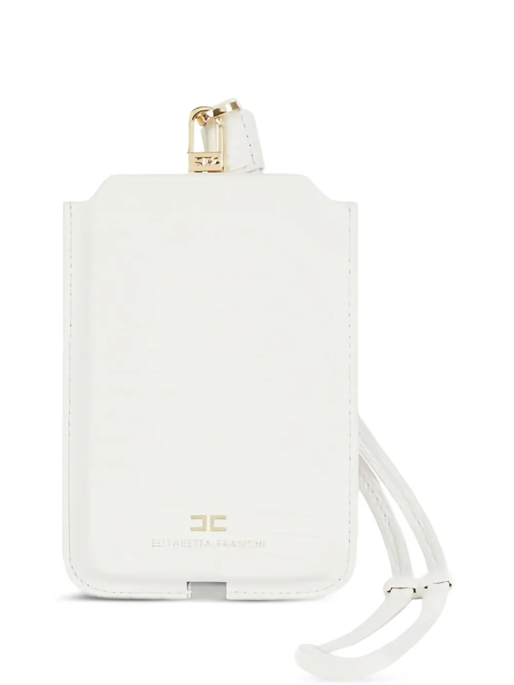 Elisabetta Franchi funda para celular con cocodrilo estampado | neutro | Image 1