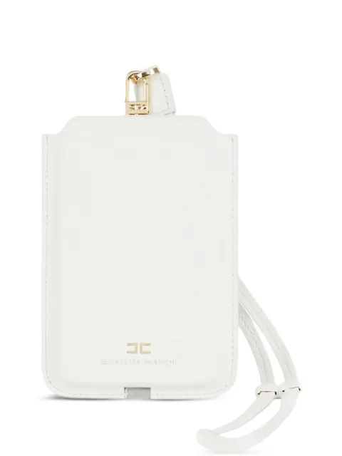 Elisabetta Franchi funda para celular con cocodrilo estampado