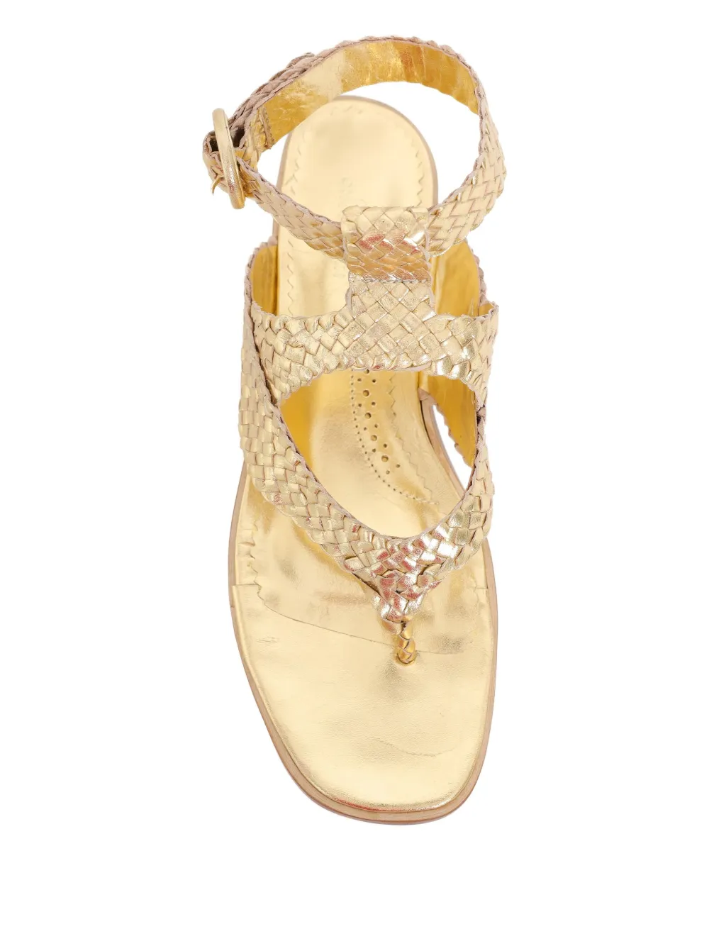 Sarah Chofakian Truffle sandals Goud