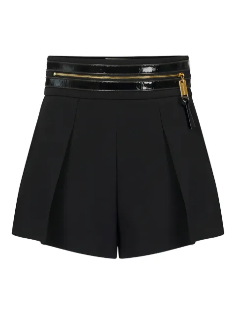 Elisabetta Franchi Shorts mit Reißverschluss