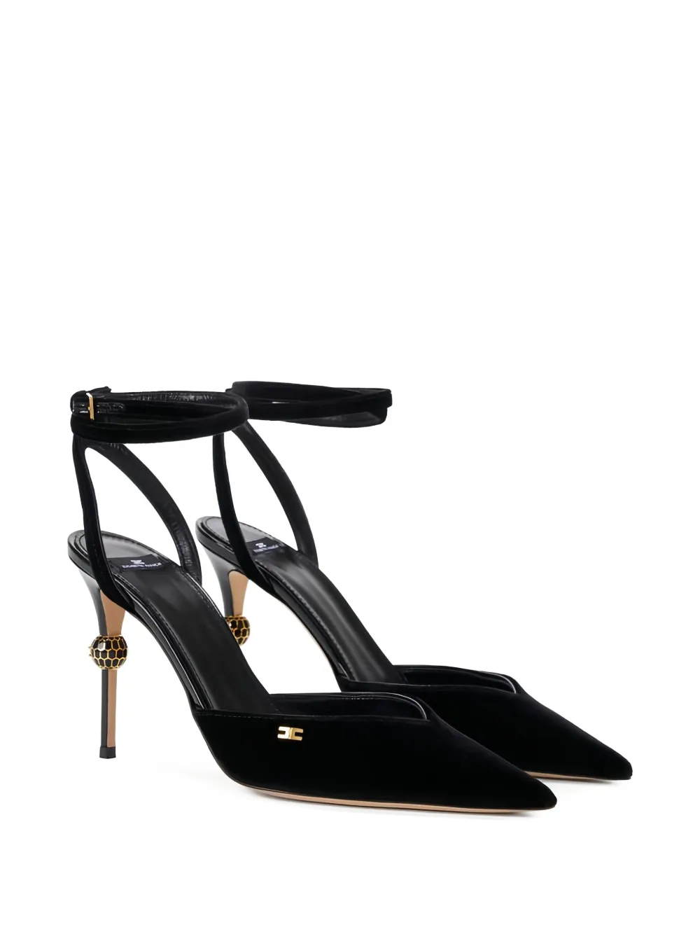 Elisabetta Franchi 90mm pointed-toe heeled pump | Heeled Pumps | Image 2