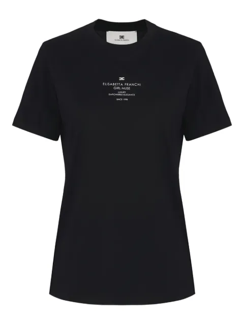 Elisabetta Franchi short-sleeve print T-shirt