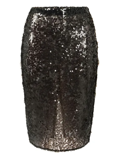 Elisabetta Franchi falda midi con detalles de lentejuelas