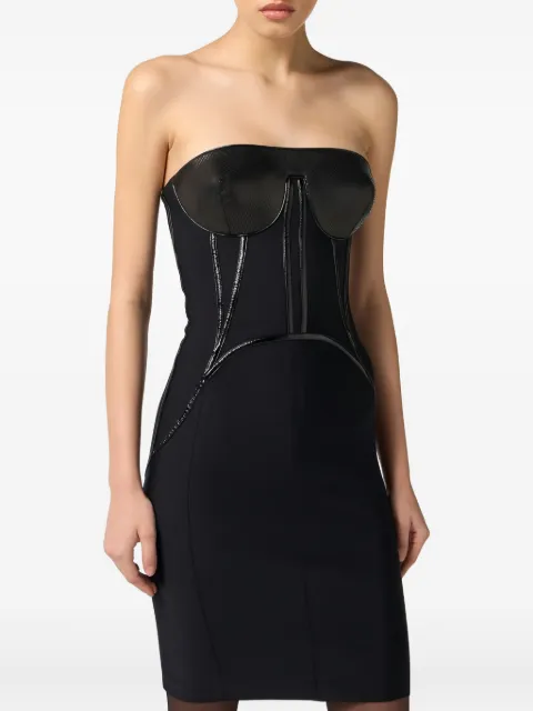 Elisabetta Franchi vestido corto estilo bustier