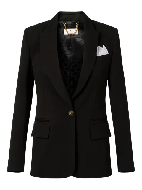 Elisabetta Franchi blazer con solapas de pico