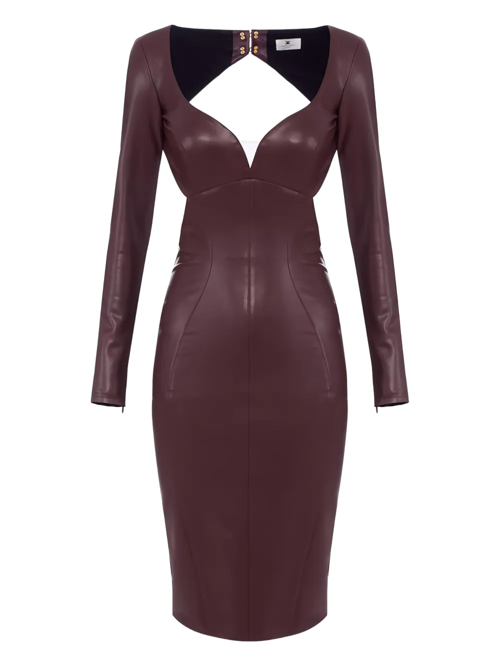 Elisabetta Franchi cut-out maxi dress | Brown | Image 1