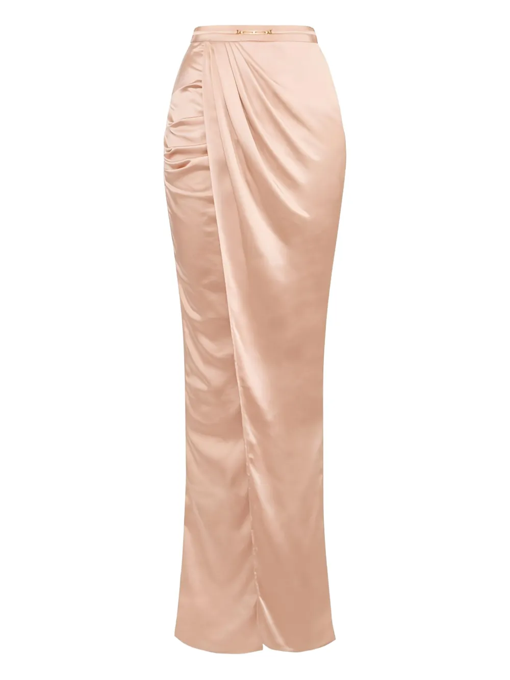 Elisabetta Franchi jewel horsebit wraparound skirt | Neutrals | Image 1
