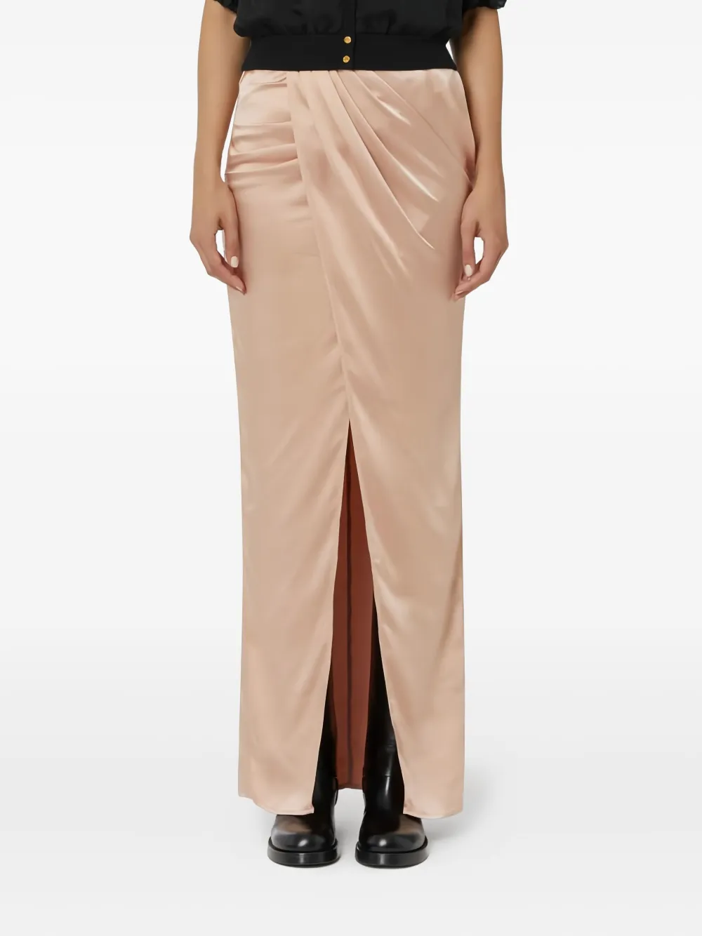 Elisabetta Franchi jewel horsebit wraparound skirt | Asymmetric & Draped Skirts | Image 2