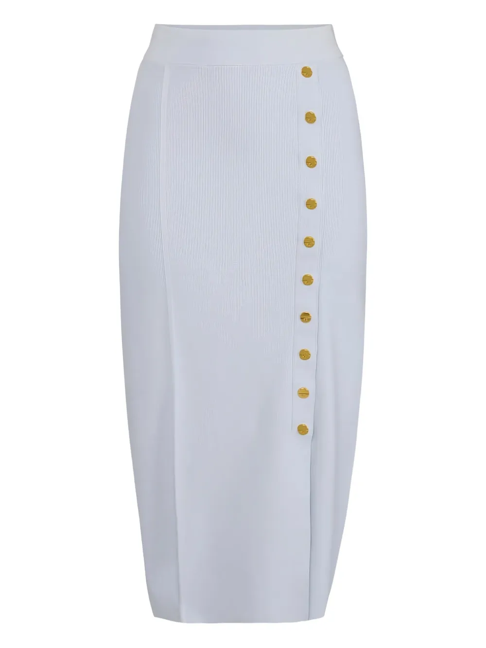 Elisabetta Franchi button midi skirt | Blue | Image 1