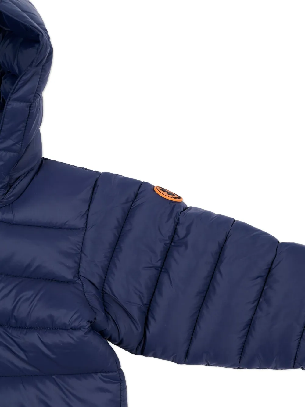 Save The Duck Hooded Babywear In Blue