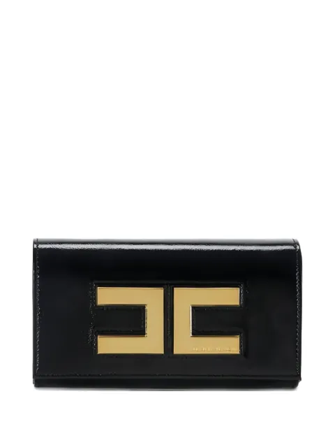 Elisabetta Franchi logo-plaque chain-strap mini bag