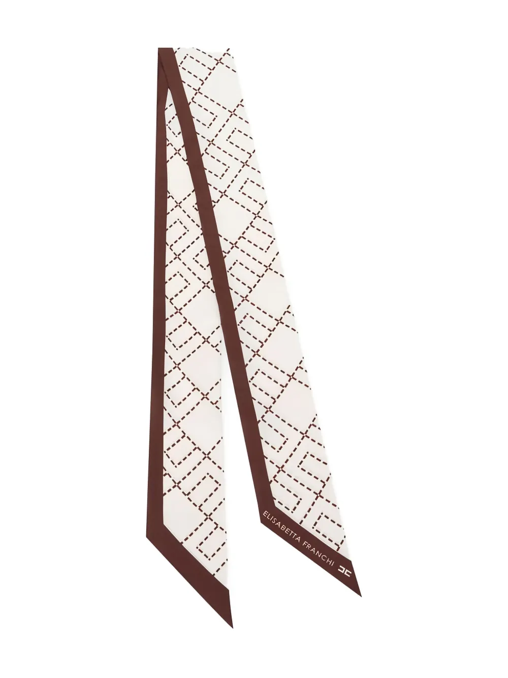 Elisabetta Franchi シルク スカーフ - ニュートラル Elisabetta Franchi シルク スカーフ - ニュートラル