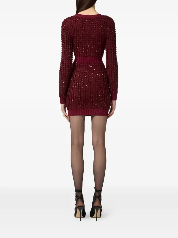 chinese dress ladies Scarlet Empress Embellished Mini Dress