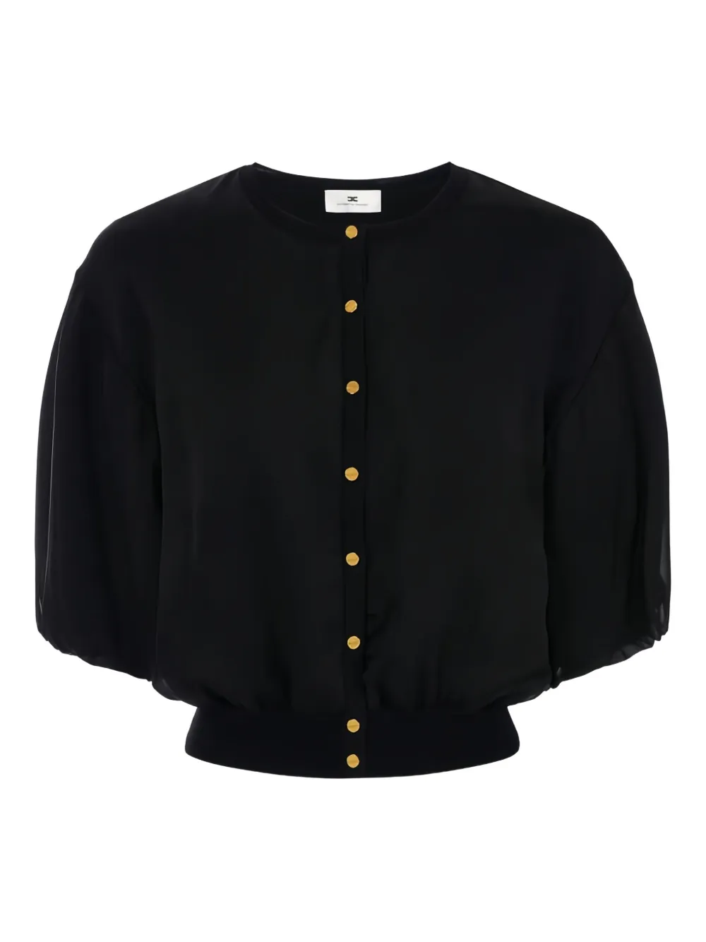 Elisabetta Franchi cárdigan con botones de joya | negro | Image 1