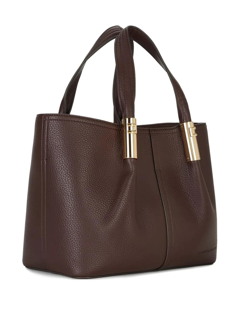 Elisabetta Franchi Medium shopper met logodetail Bruin