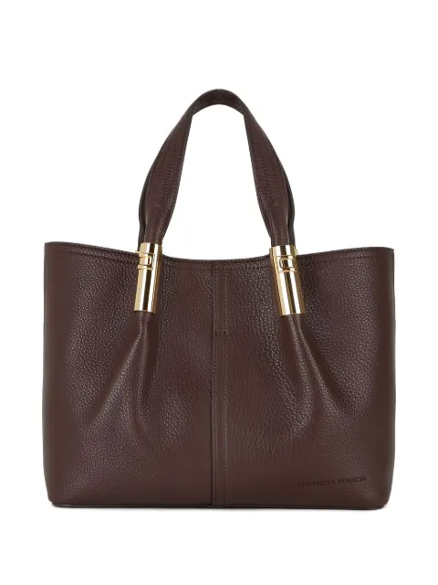 Elisabetta Franchi medium logo-detail tote bag