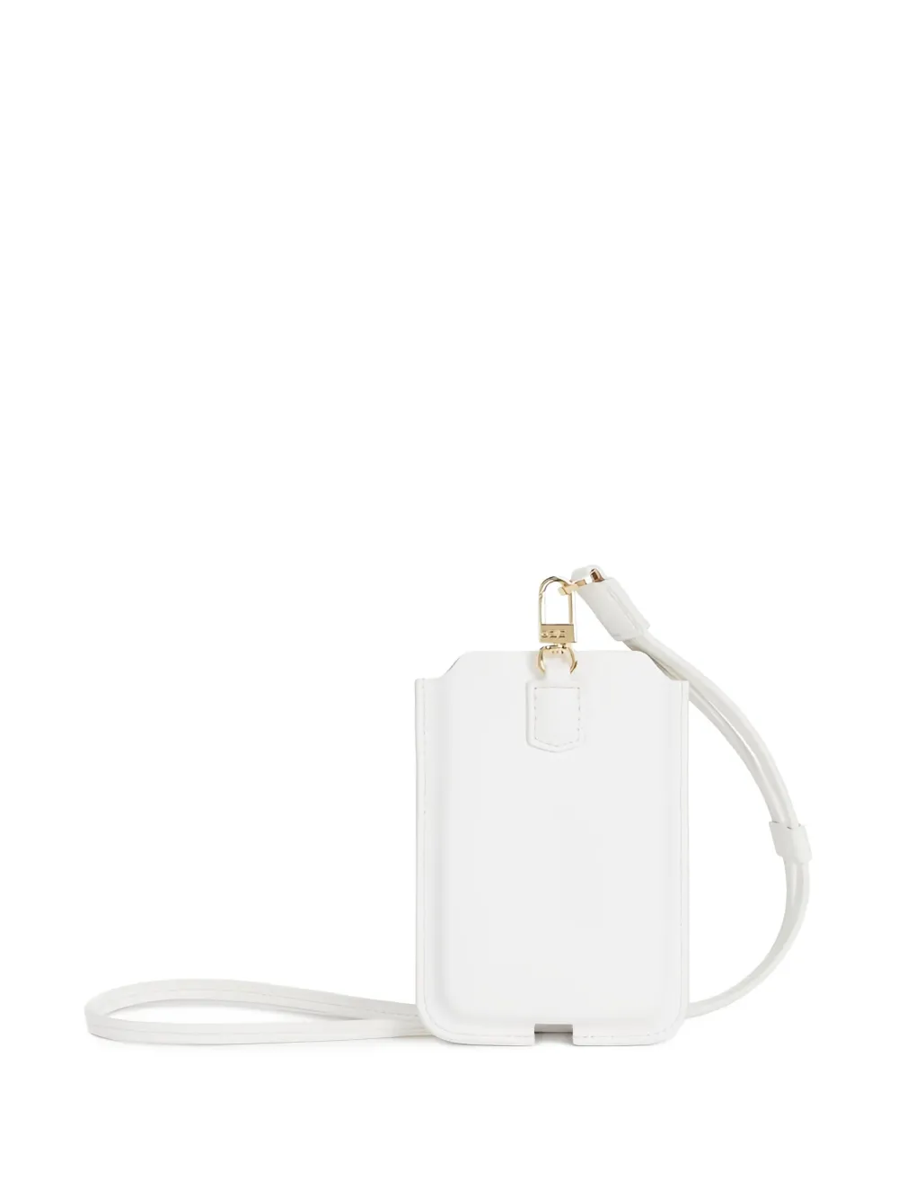 Elisabetta Franchi Telefoonhoesje met logo Wit