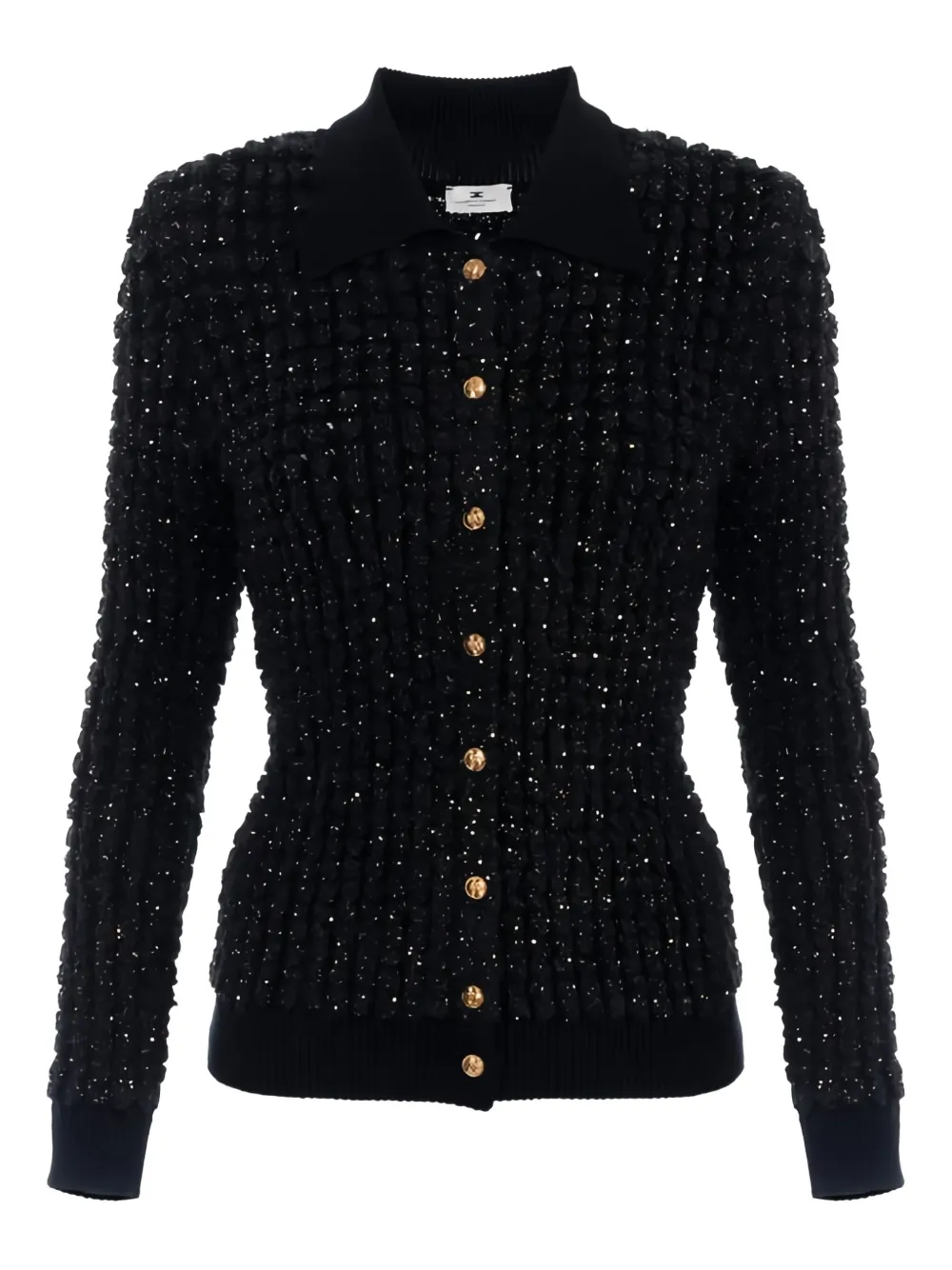Elisabetta Franchi Tricot Jersey Clothing In Black