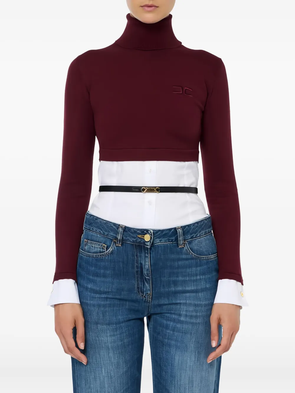 Elisabetta Franchi turtleneck sweater | Knitted Tops | Image 2