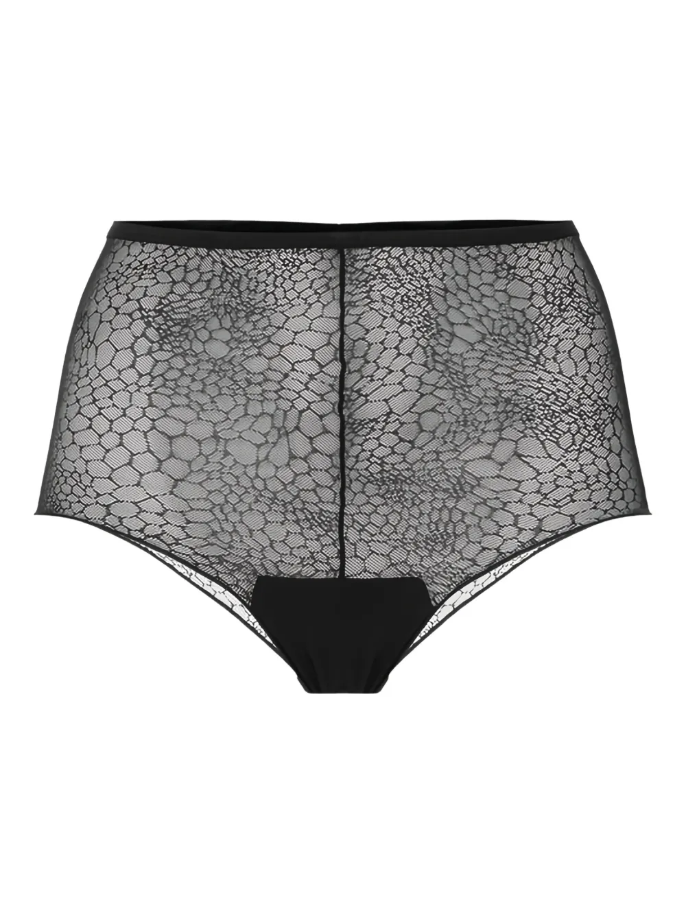 Elisabetta Franchi jacquard lingerie | Black | Image 1