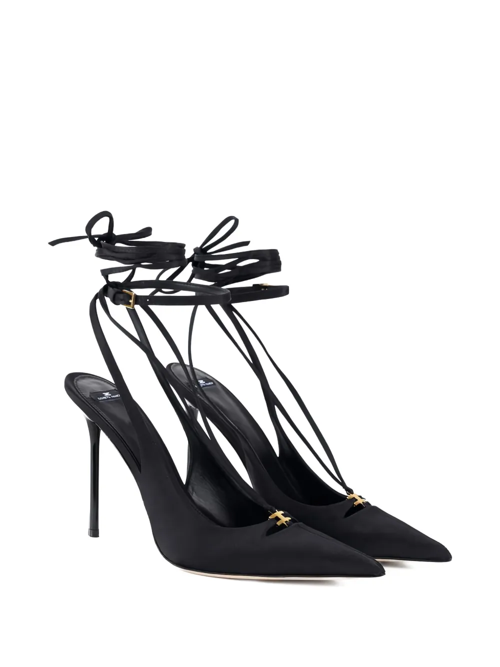 Elisabetta Franchi leather heeled sandals | Heeled Sandals | Image 2