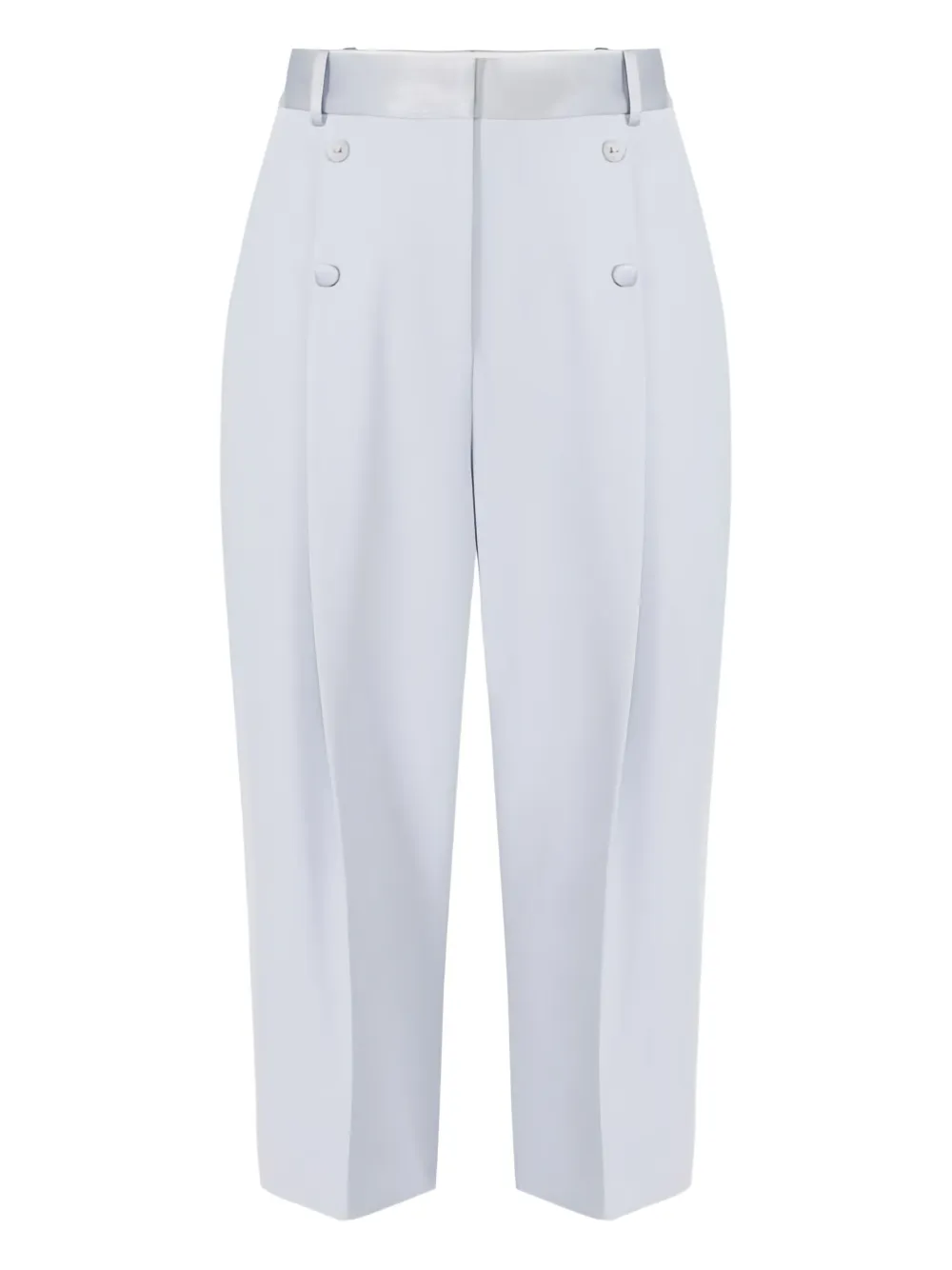 Elisabetta Franchi button waistband trousers | Blue | Image 1