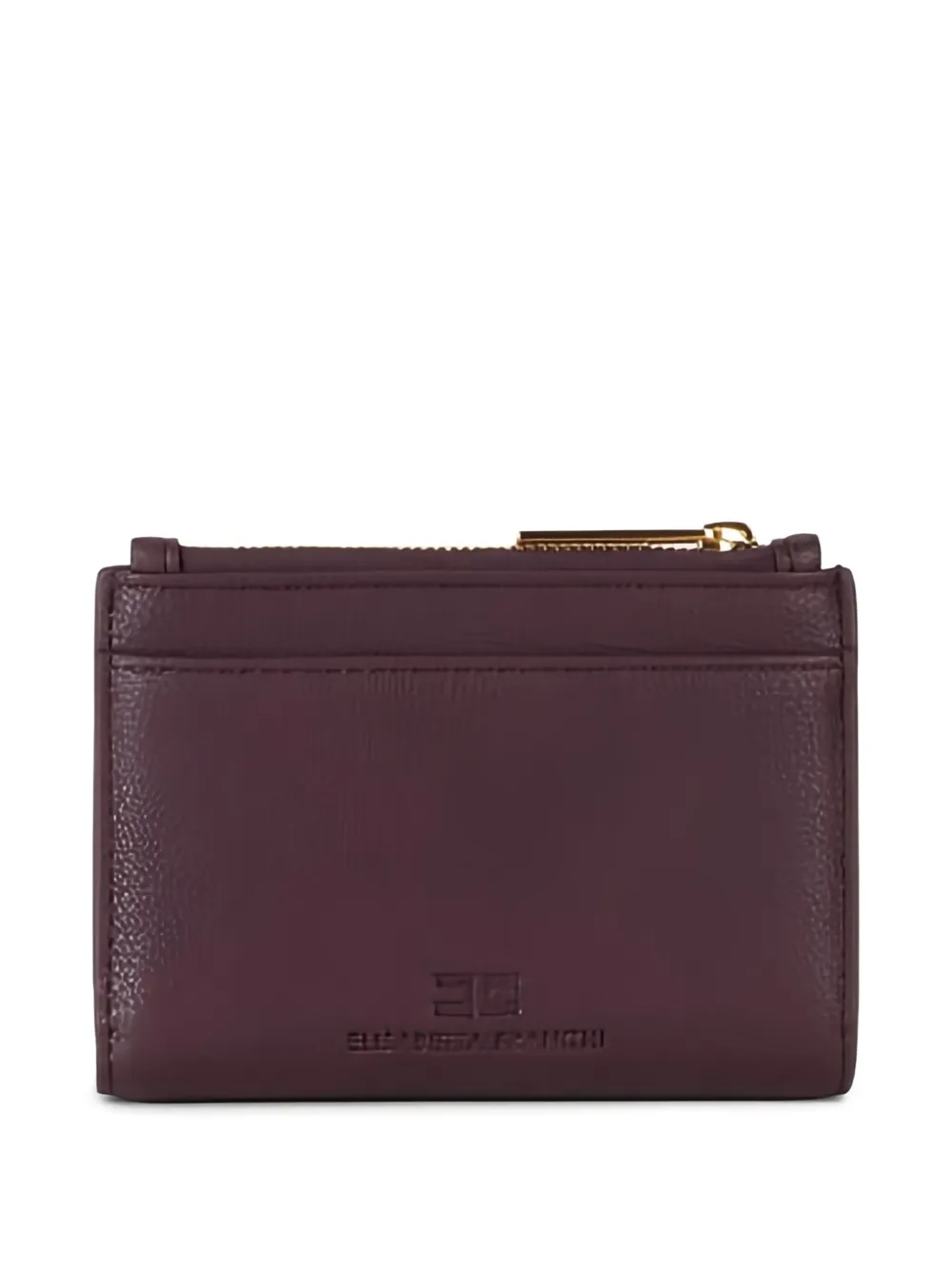 Elisabetta Franchi logo-plaque top-zip wallet | Image 2