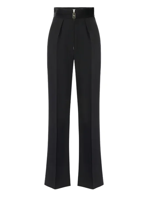 Elisabetta Franchi pleated  palazzo pants