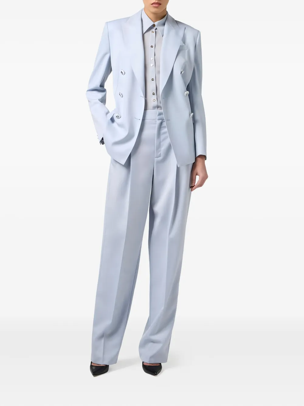 Elisabetta Franchi  flap-pocket trousers | Straight-Leg Pants | Image 2