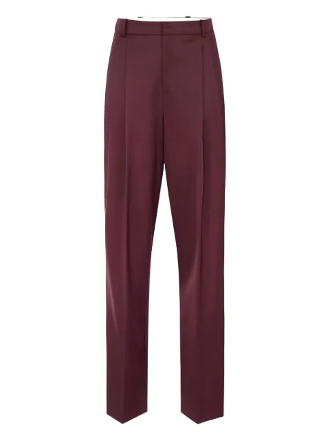 Elisabetta Franchi double darts flap trousers
