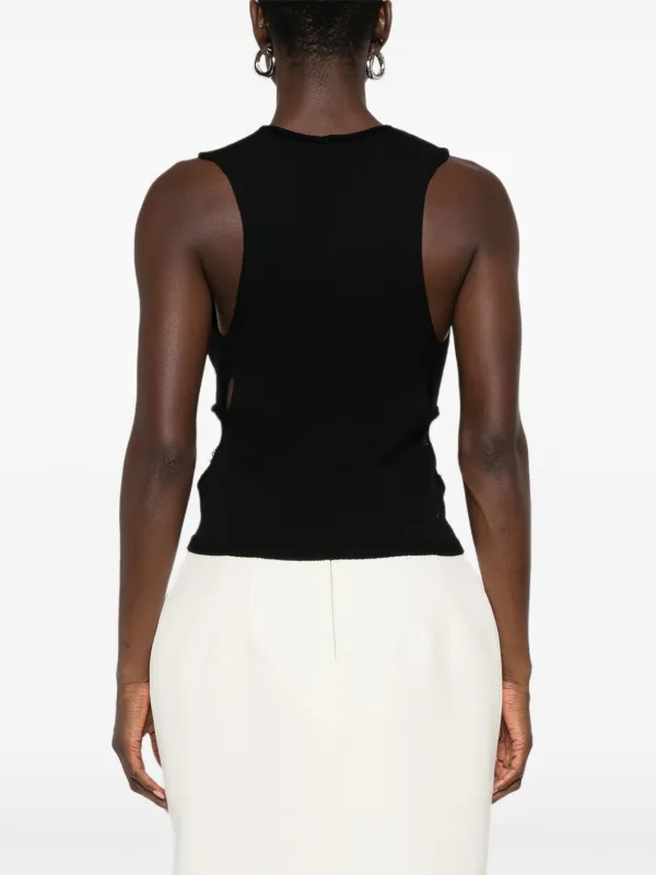 Rick Owens Tanja Tank Top | Black | FARFETCH