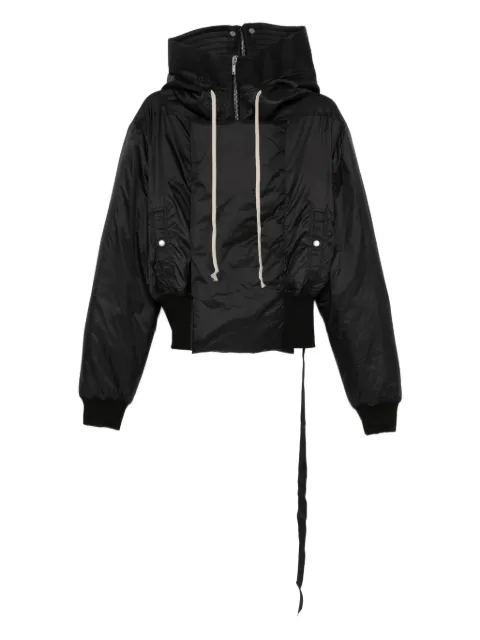 Rick Owens DRKSHDW chamarra con capucha y cordones
