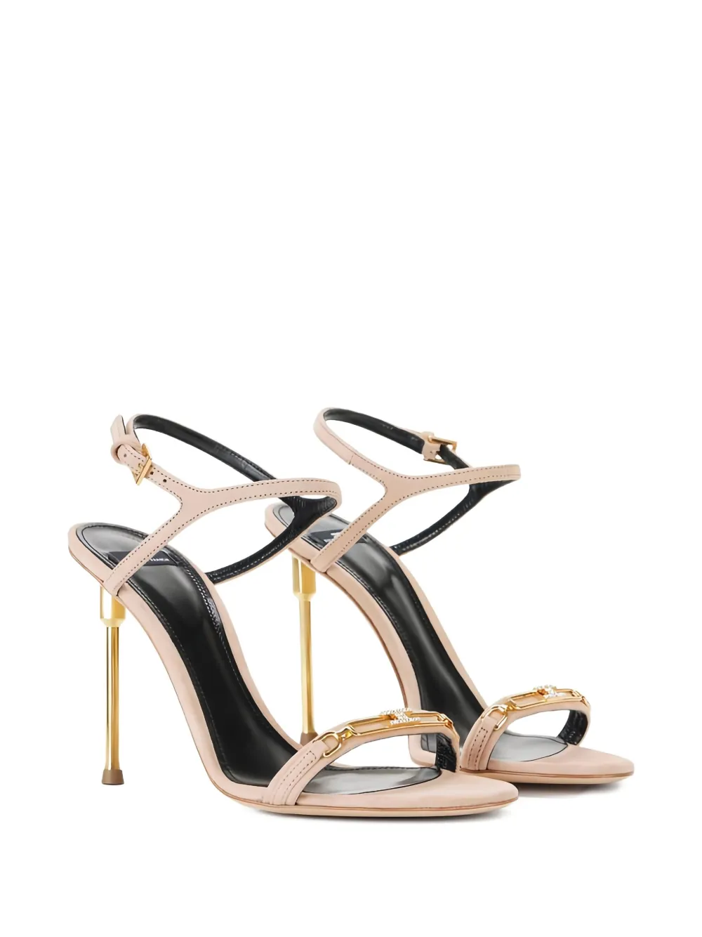 Elisabetta Franchi jewel sculpted heel sandals | Image 2