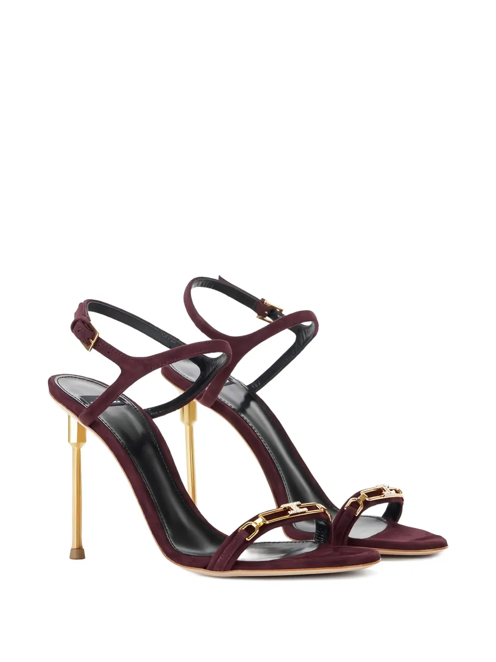 Elisabetta Franchi logo-plaque heeled sandals | Heeled Sandals | Image 2