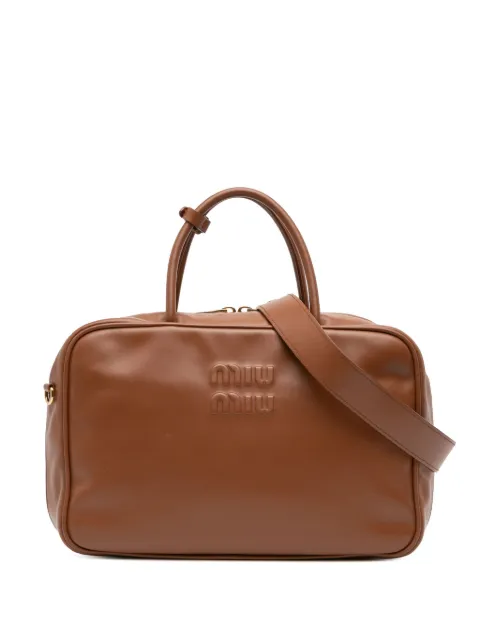 Miu Miu Pre-Owned Borsa a tracolla Soft Calf Softy Beau grande con manico 2010-2025