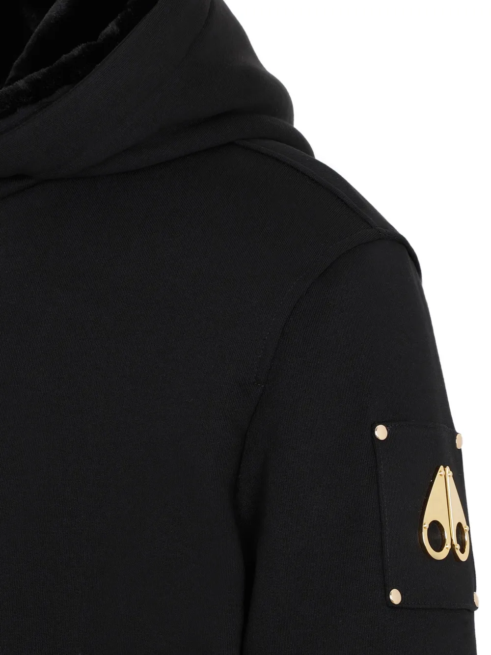 Moose Knuckles Jack met capuchon Zwart