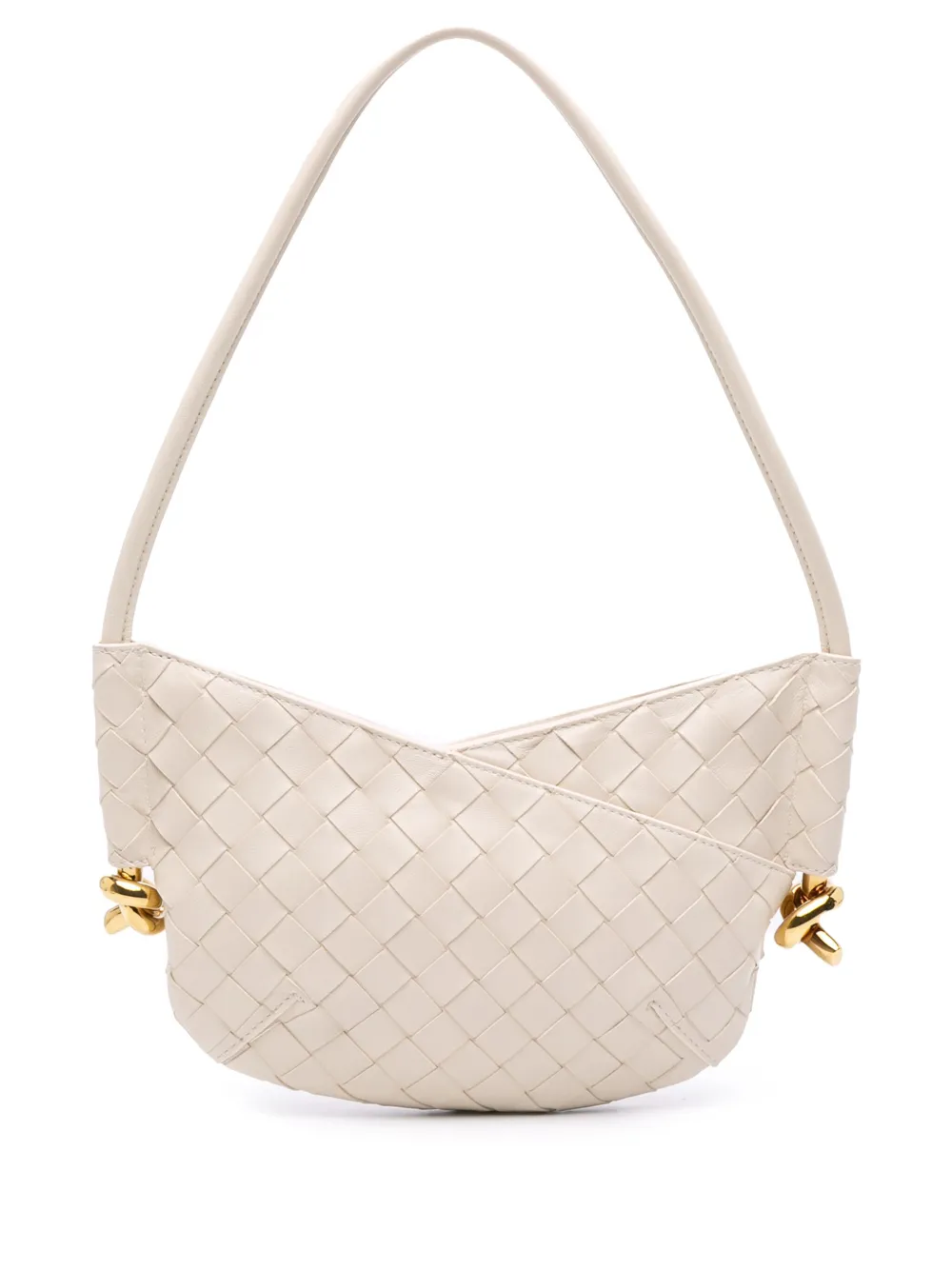 Детская сумка Intrecciato Solstice из овечьей кожи Bottega Veneta, бывшая в употреблении в 2012-2025 годах