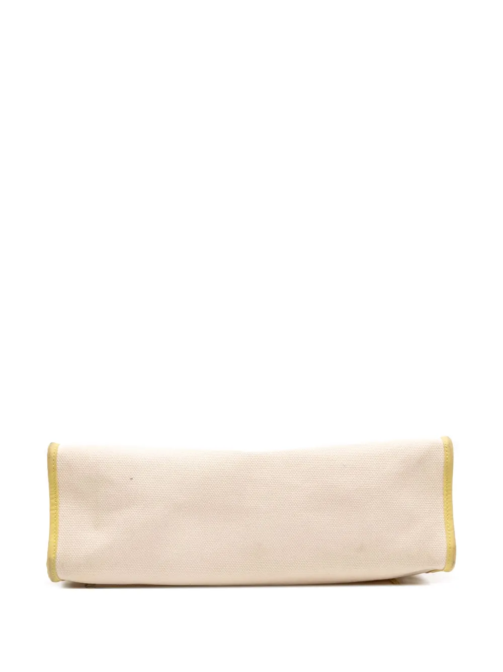 Pre-owned Hermes 2012 Toile Herbag Zip 31 Satchel In Brown