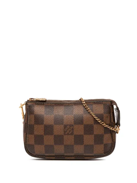 Louis Vuitton Pre-Owned 2012 Damier Ebene Mini Pochette Accessoires handbag
