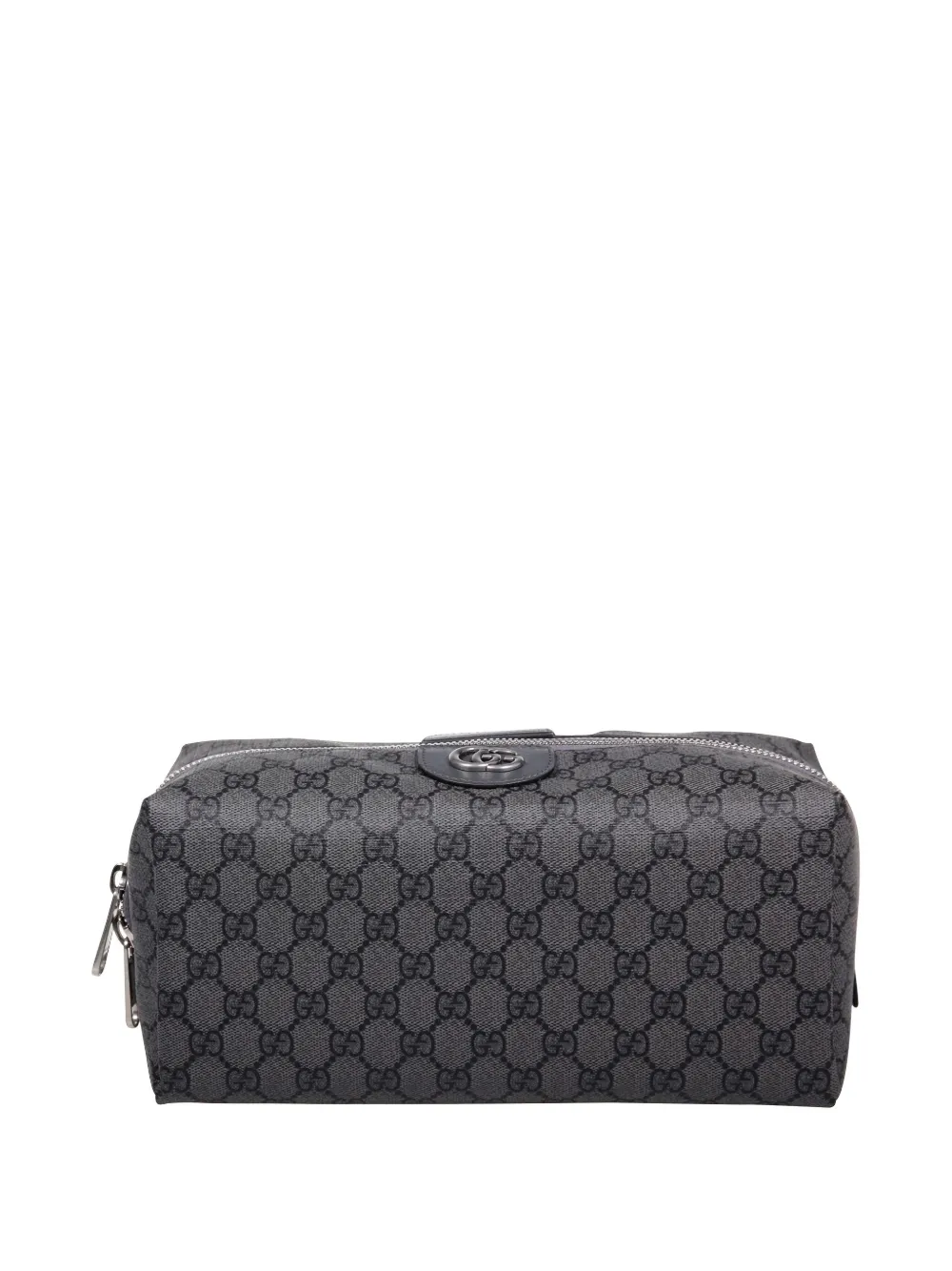 Gucci Medium Ophidia Interlocking Gg Pattern Washbag In Gray
