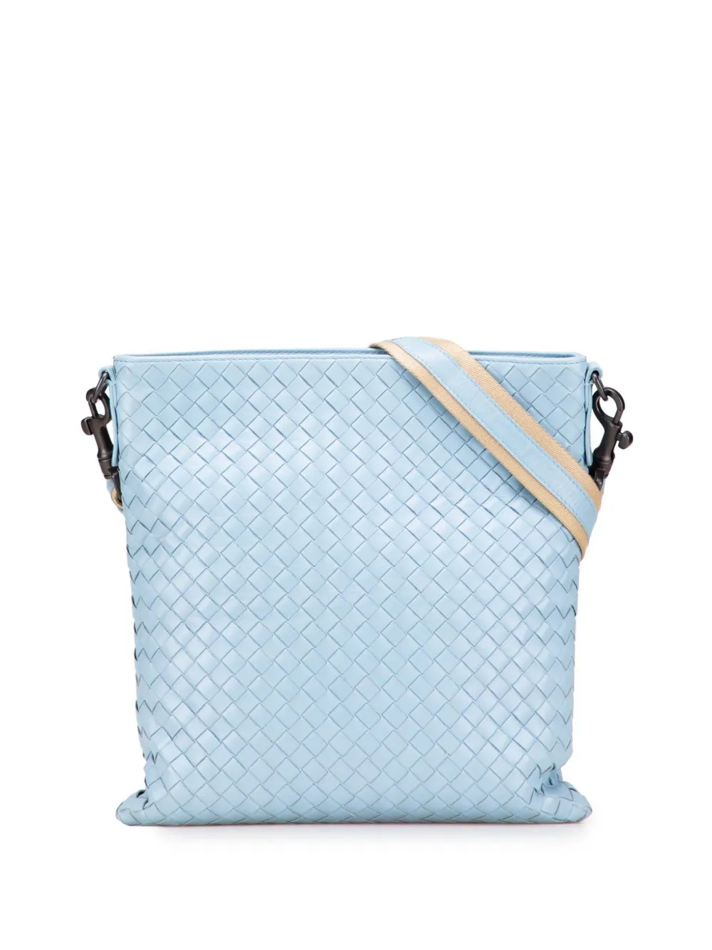 Bottega Veneta Pre-Owned 2012-2025 Nappa Intrecciato crossbody bag | Blue | Image 1
