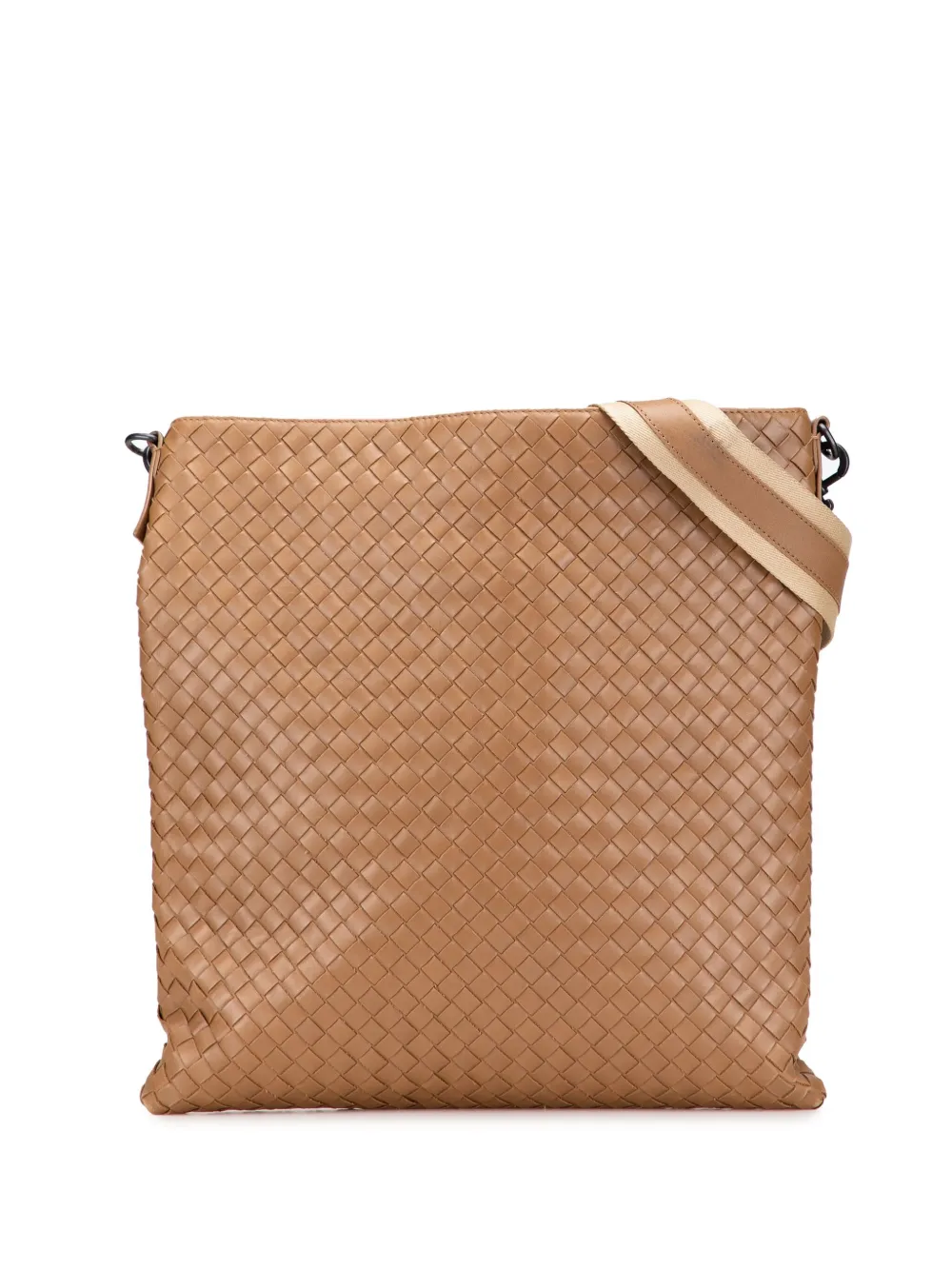 Bottega Veneta Pre-Owned 2012-2025 Nappa Intrecciato crossbody bag | Brown | Image 1