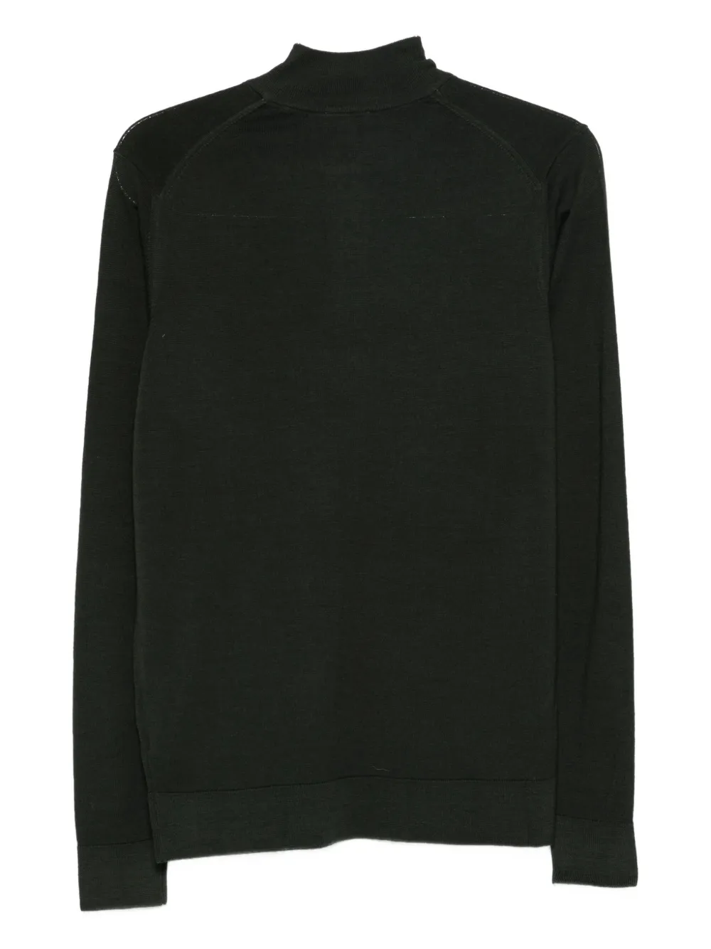 Sunspel Merino Wool Sweater In Green
