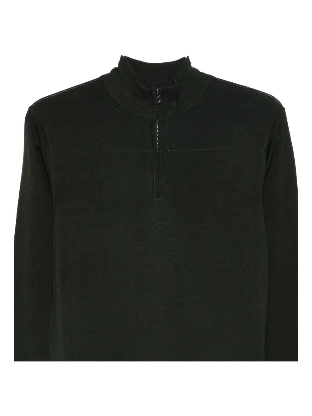 Sunspel Merino Wool Sweater In Green