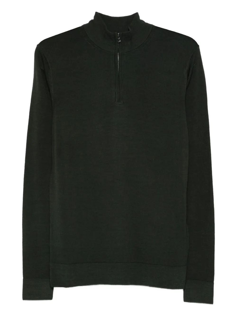 Sunspel merino wool sweater | Green | Image 1