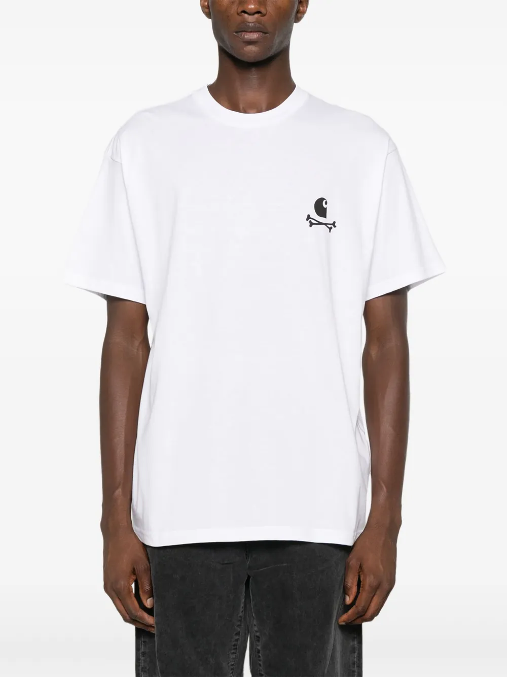 Carhartt WIP T-shirt met logoprint Wit